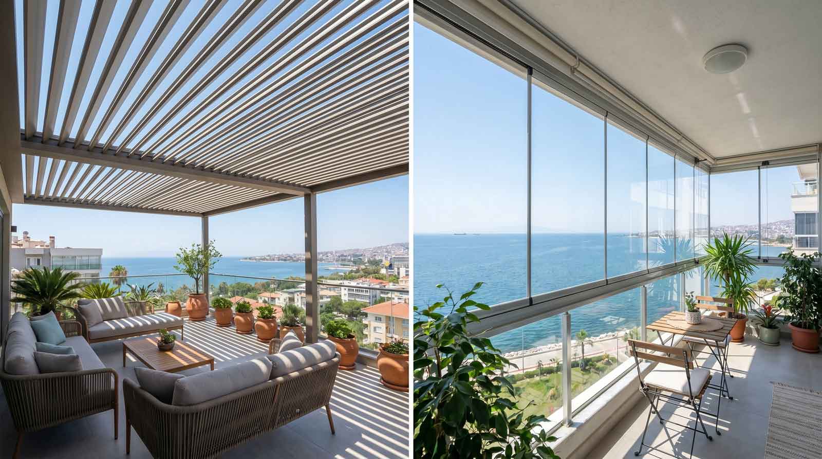 Pergola mı Cam Balkon mu?